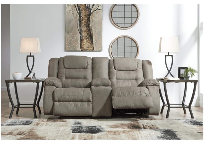 McCade Reclining Loveseat with Console - Image 9