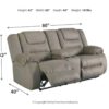 McCade Reclining Loveseat with Console - Image 3