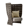 Furniture Cane Chair  Aluminium Durable Material