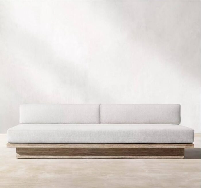 Wooden outdoor garden sets teak wood  sofa furniture sofa