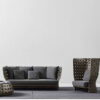 Furniture Cane Chair  Aluminium Durable Material - Image 2